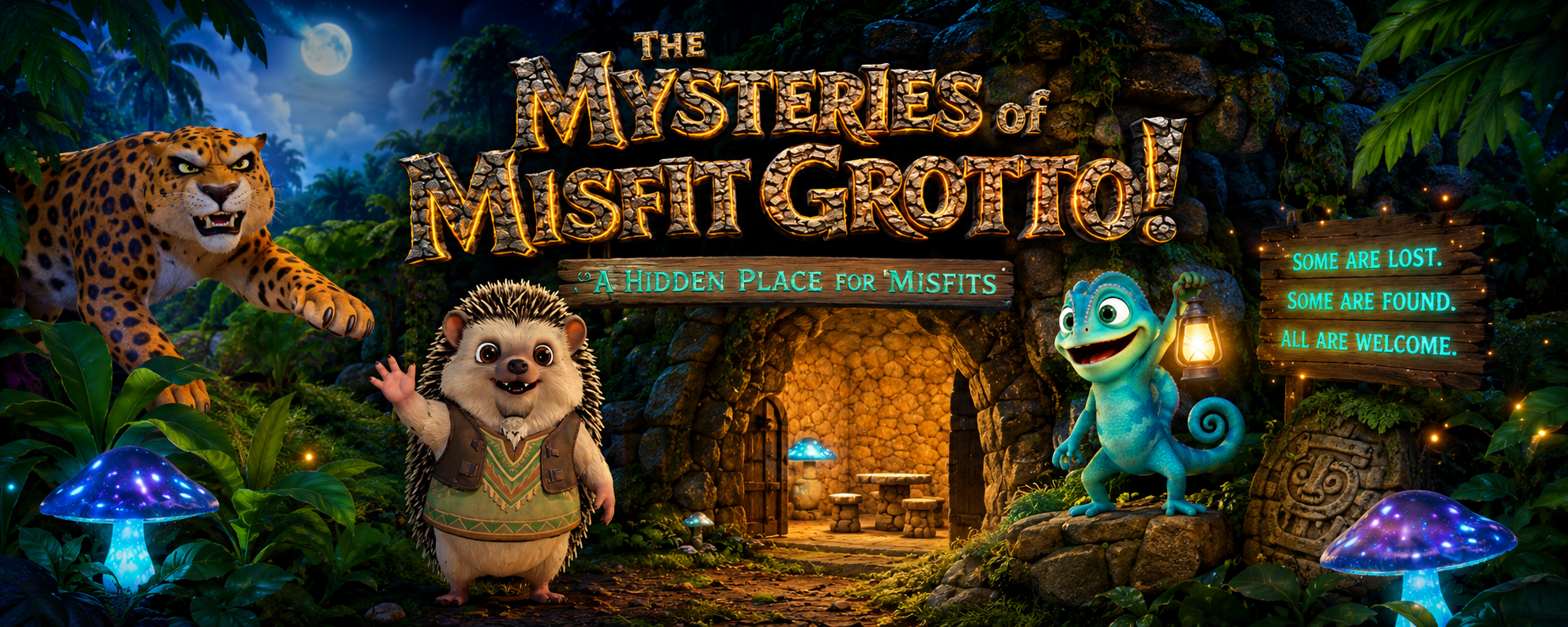 Misfit Grotto Banner